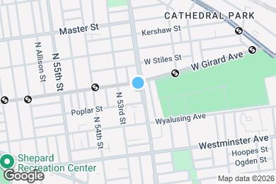 Map image of the property - 658 N 52nd St