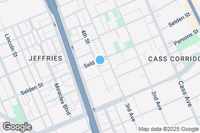 Map image of the property - 3730 4th St
