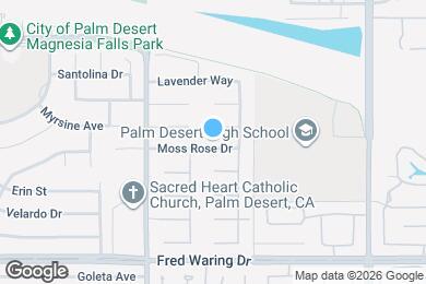 Map image of the property - 74594 Moss Rose Dr