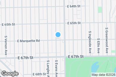 Map image of the property - 738 E Marquette Rd