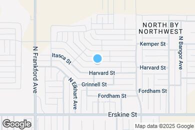 Map image of the property - 5539 Itasca St