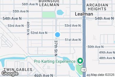 Map image of the property - 5101 37th St N