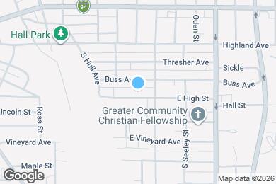 Map image of the property - 705 E High St