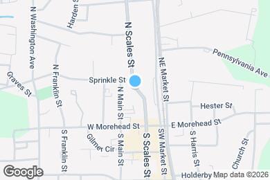 Map image of the property - 518 N Scales St