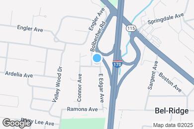 Map image of the property - 3701 E Edgar Ave