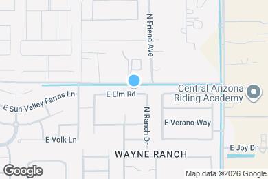 Map image of the property - 1312 E Elm Rd