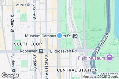 Map image of the property - 1123 S Michigan Ave