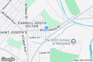 Map image of the property - 1 S Rosedale St