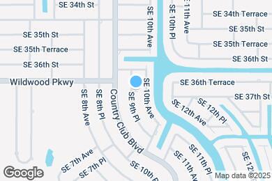 Map image of the property - 3619 SE 9th Pl