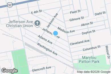 Map image of the property - 850 Jefferson Ave