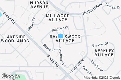 Map image of the property - 13410 Shadberry Ln
