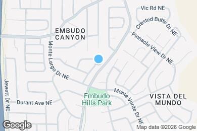 Map image of the property - 1416 Nemesia Pl NE