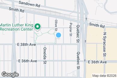Map image of the property - 3830 Olive St