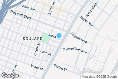 Map image of the property - 710 Ann Avenue (back house)