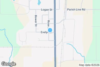 Map image of the property - 1412 Rose St