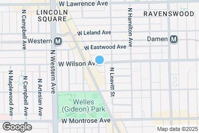 Map image of the property - 2225 W Wilson Ave