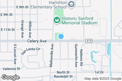 Map image of the property - 1366 Celery Ave