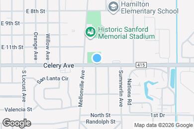 Map image of the property - 1372 Celery Ave