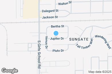 Map image of the property - 7138 Jupiter Dr