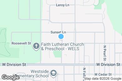 Map image of the property - 605 N Grove St