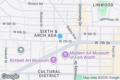 Map image of the property - Marq on West 7th
