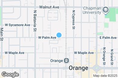 Map image of the property - 630 W Palm Ave