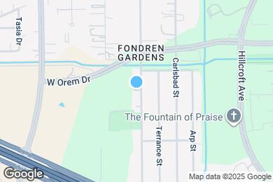 Map image of the property - 12526 Zavalla St