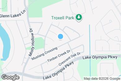 Map image of the property - 1607 Pebble Brk