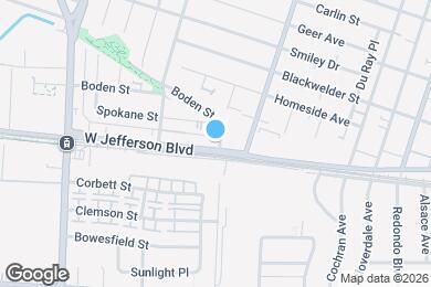 Map image of the property - 3021-3021 Carmona Ave