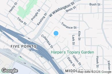 Map image of the property - 1602 Linwood St