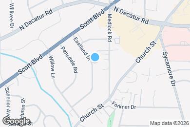 Map image of the property - 465 Eastland Dr