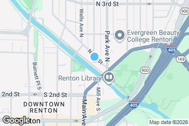 Map image of the property - 1007 N 1st St