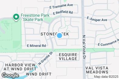 Map image of the property - 430 N Granite St