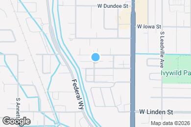 Map image of the property - 2310 S Grant Ave