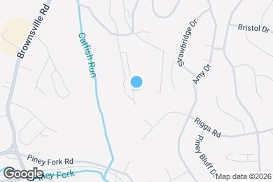 Map image of the property - 800 Hidden Ridge Ct