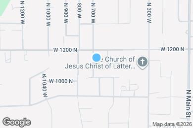 Map image of the property - 1102 N 700 W
