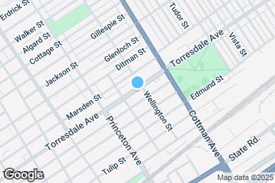 Map image of the property - 7153 Torresdale Ave