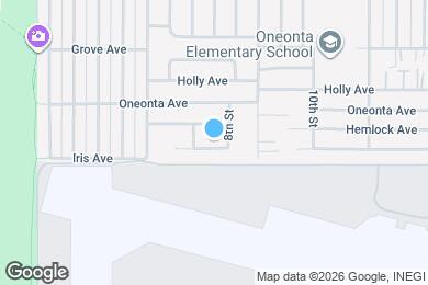 Map image of the property - 820 Iris Ave