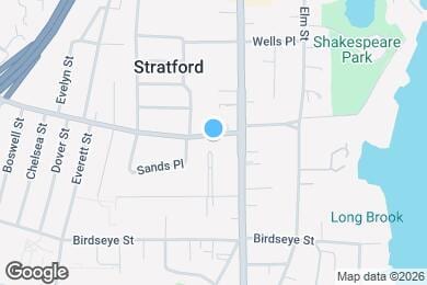 Map image of the property - 1051 South Ave