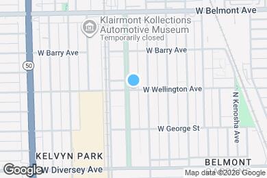 Map image of the property - 4520 W Wellington Ave