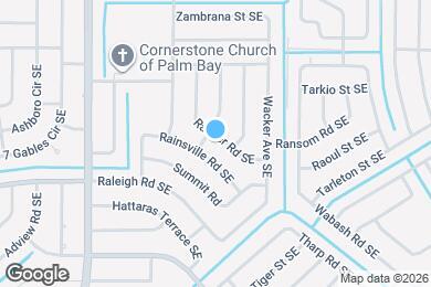 Map image of the property - 1518 Ranger Rd SE