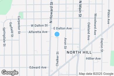 Map image of the property - 864 Chalker St