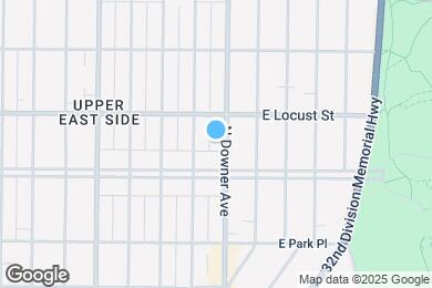 Map image of the property - 2833 N Downer Ave