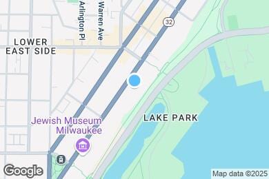 Map image of the property - 1626 N Prospect Ave
