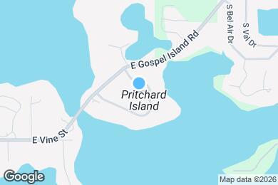Map image of the property - 973 Pritchard Island Rd