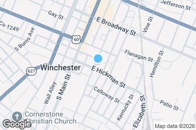 Map image of the property - 127 S Highland St