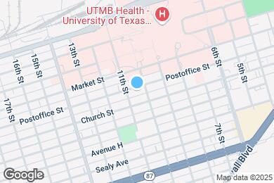 Map image of the property - 1015 Post Office St
