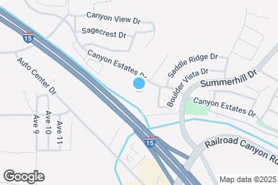 Map image of the property - 31751 Canyon Estates Dr