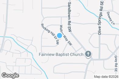 Map image of the property - 277 Rocking Hill Dr SW