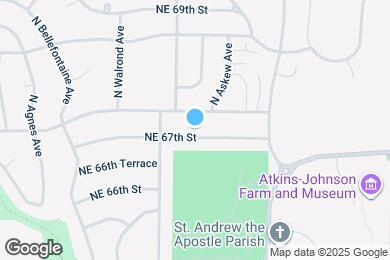 Map image of the property - 3408 NE 67th St